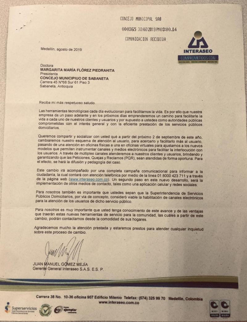 Comunicación INTERASEO