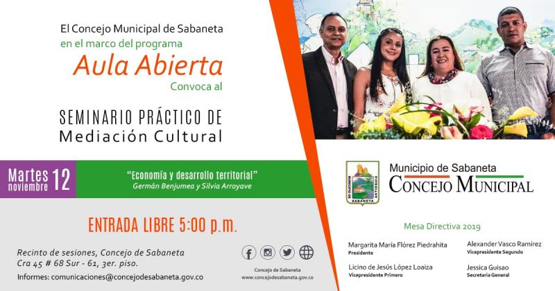Aula Abierta Noviembre 12 de 2019
