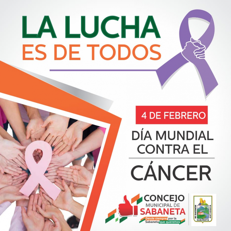 Día mundial contra el Cáncer
