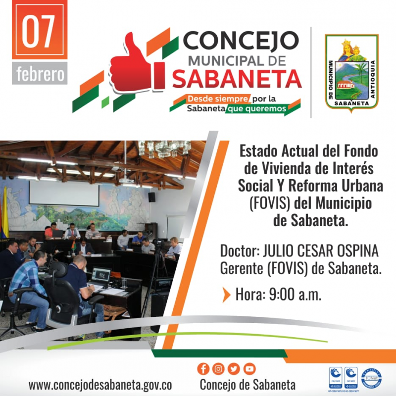 Estado actual del Fondo de Vivienda de Interés Social y Reforma Urbana (FOVIS) del municipio de Sabaneta