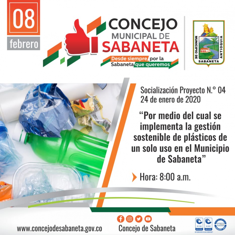 Socialización Proyecto N° 04, 24 de enero de 2020