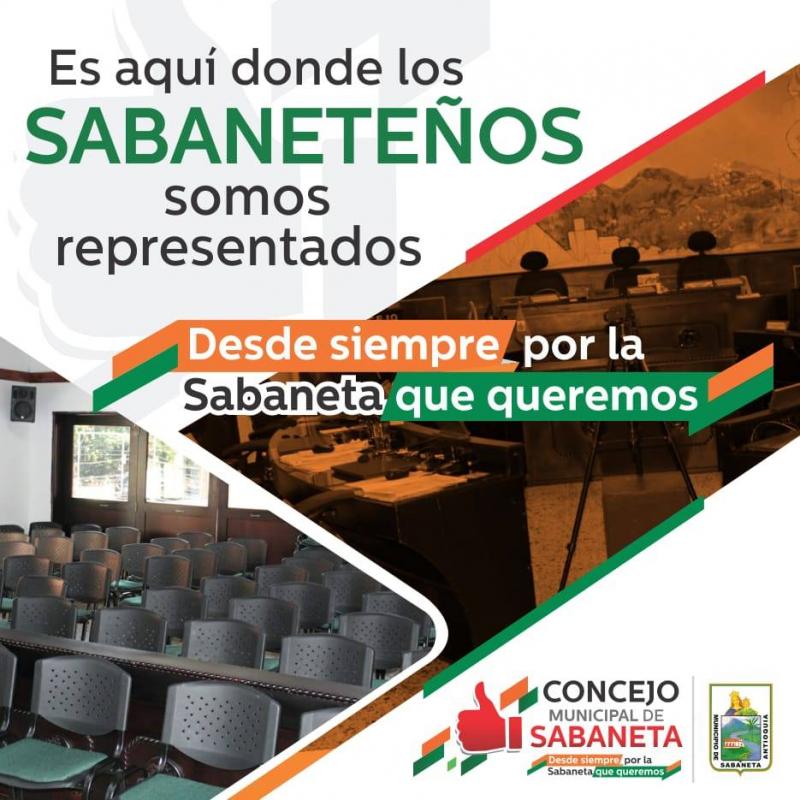 Aquí es donde los Sabaneteños somos representados