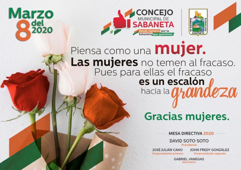 ¡FELIZ DÍA DE LA MUJER!