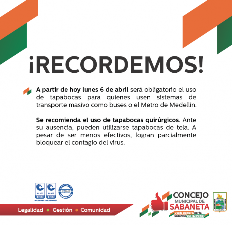 ¡RECORDEMOS!