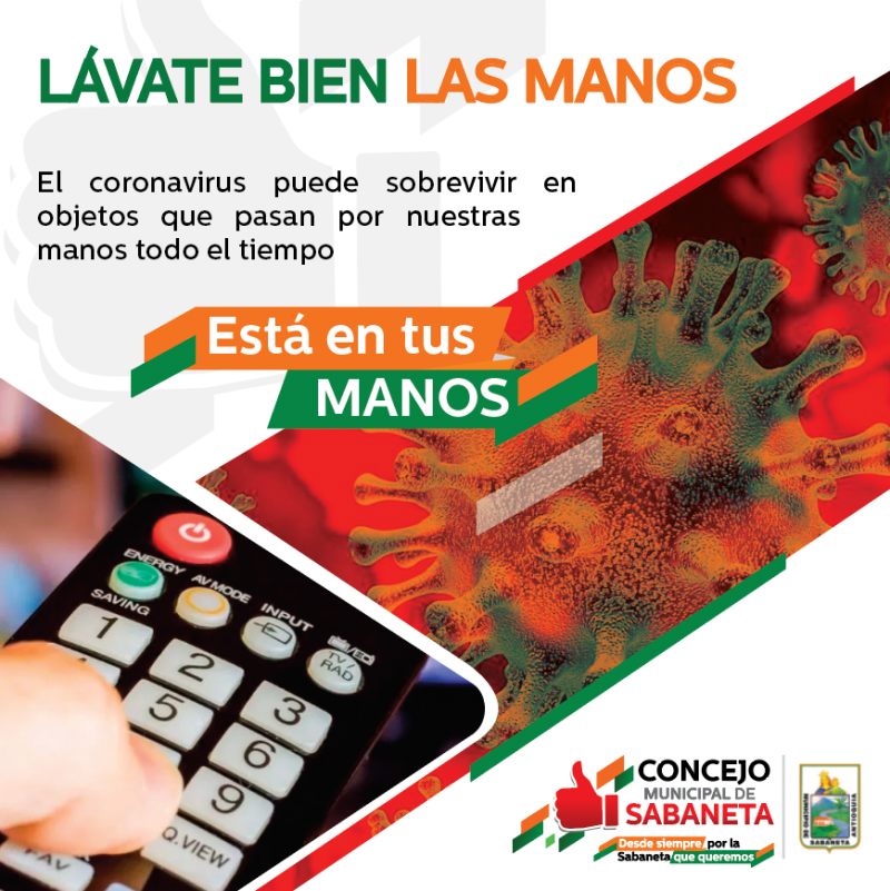 El COVID-19 puede sobrevivir en una superficie por horas
