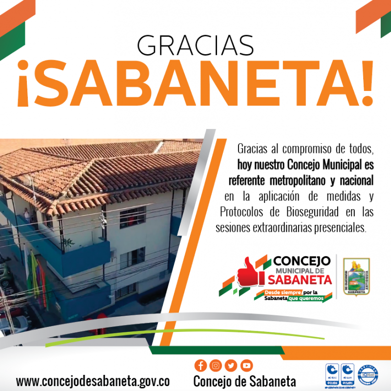 ¡Gracias Sabaneta!