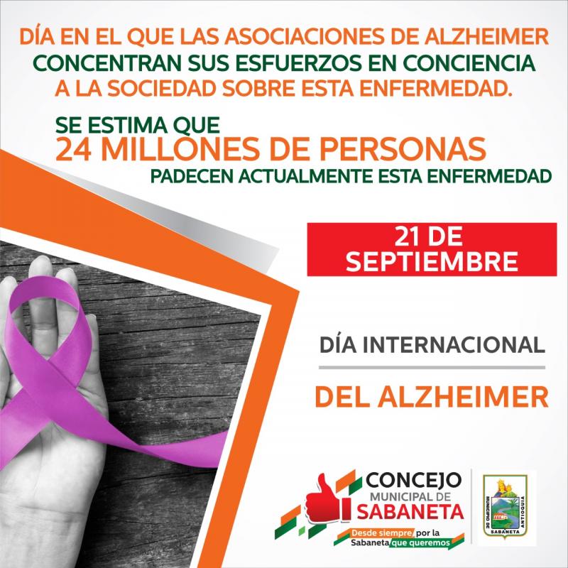 Día Internacional del Alzheimer