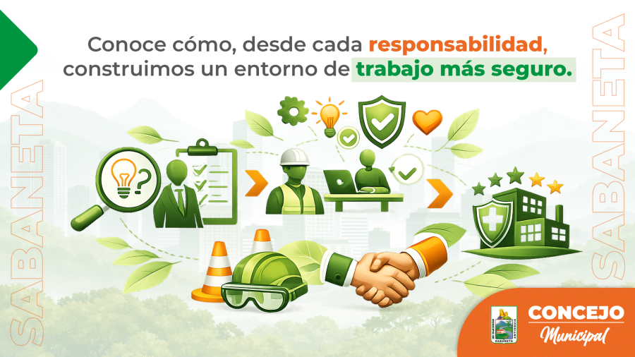 Descubre los roles y responsabilidades que hacen posible un entorno laboral seguro en el Concejo Municipal de Sabaneta