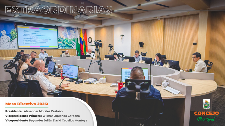 Instalamos el Primer Periodo de Sesiones Extraordinarias del 2026