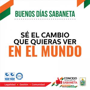 ¡Buenos días, Sabaneta!