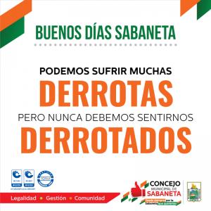 ¡Buenos días, Sabaneta!