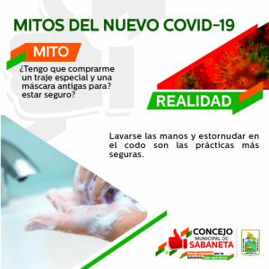 Mitos y realidades sobre el COVID-19