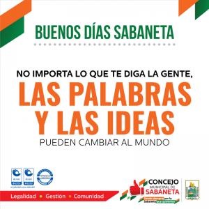 ¡Buenos días, Sabaneta!