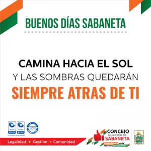 ¡Buenos días, Sabaneta!