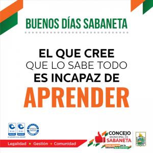 ¡Buenos días, Sabaneta!