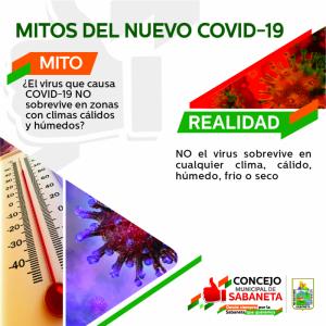 Mito y realidad sobre el COVID-19