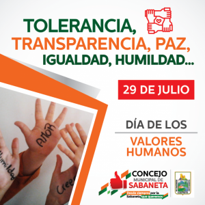 #DíaDeLosValoresHumanos