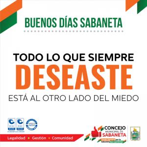 ¡Buenos días, Sabaneta!