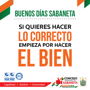 ¡Buenos días, Sabaneta!