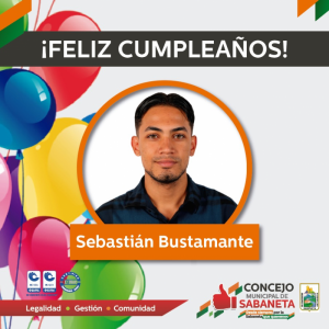¡Feliz cumpleaños Sebastián!