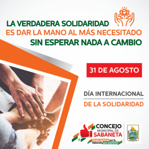 La solidaridad se expresa de muchas maneras