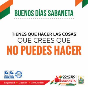 ¡Buenos días, Sabaneta!