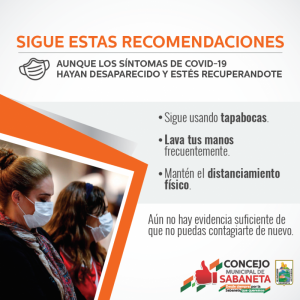 Sigue estás recomendaciones