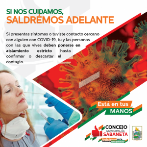 Si nos cuidamos, saldrémos adelante