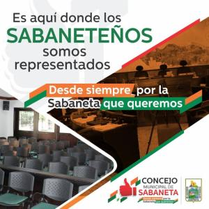 Es aquí donde los Sabaneteños somos representados