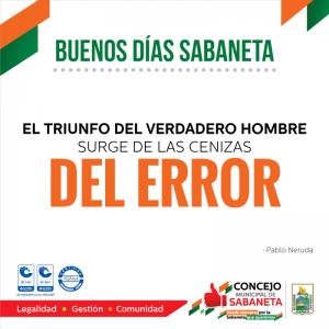 ¡Buenos días, Sabaneta!