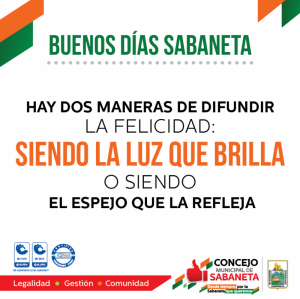 Buenos días, Sabaneta