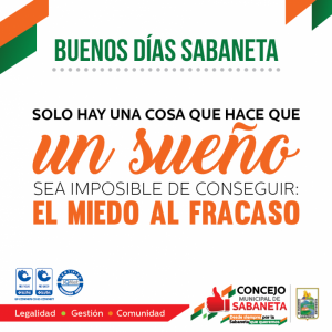 Buenos días, Sabaneta