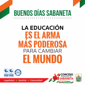 Buenos días, Sabaneta