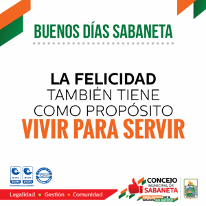 Buenos días, Sabaneta