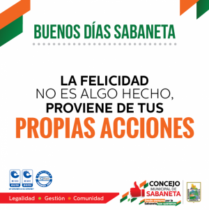 Buenos días, Sabaneta