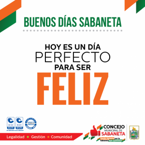 Buenos días, Sabaneta