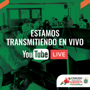 Estamos transmitiendo en vivo