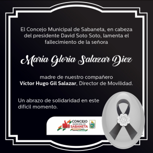 Condolencias