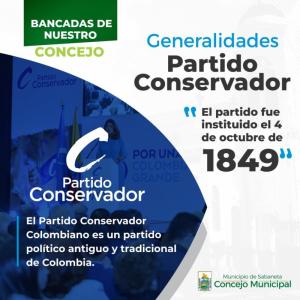 ¿Qué tanto sabes del Partido Conservador Colombiano?