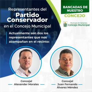 Representantes del Partido Conservador Colombiano