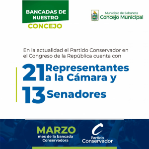 Representantes a la Cámara y Senadores del Partido Conservador