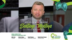 ¡Feliz cumpleaños Santi Montoya!