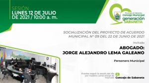 Sesión 12 de julio 2021