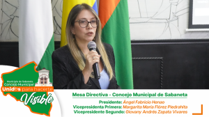 Contralora Municipal de Sabaneta se posesionó durante la plenaria del 29 de julio de 2023