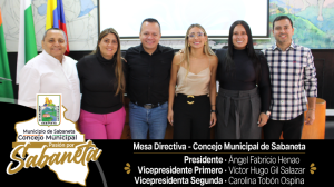 Conformamos las comisiones permanentes del Concejo Municipal de Sabaneta